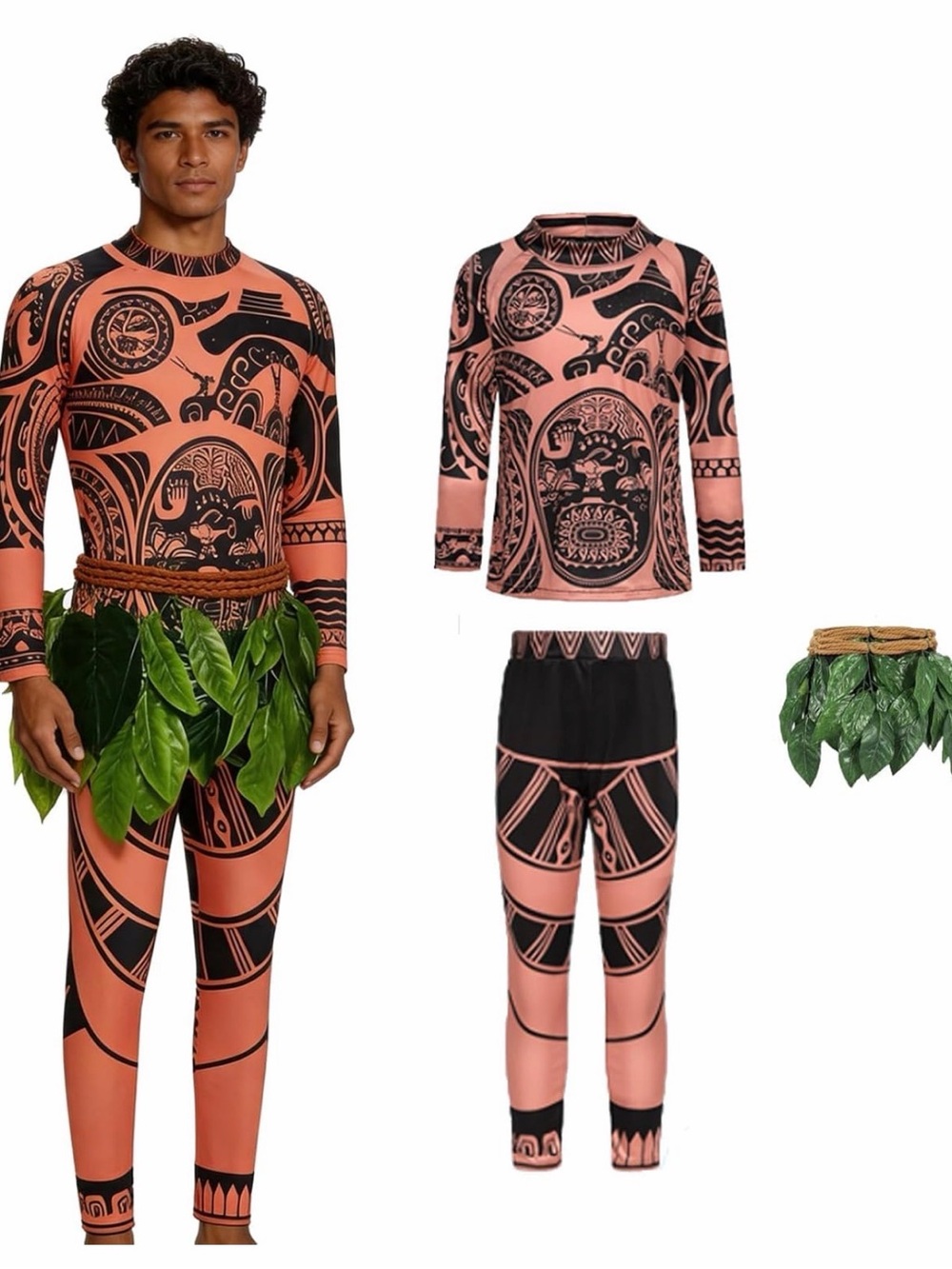 Maui from Moana Halloween costume for adults sizes available medium,large, 2XL